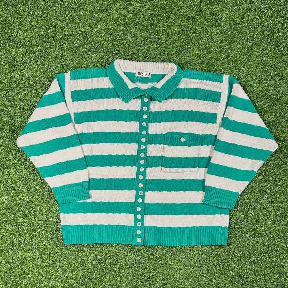 Vintage 90’s One Step Up super cluster button up cardigan